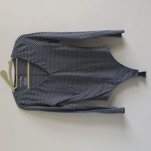 Everlane striped bodysuit